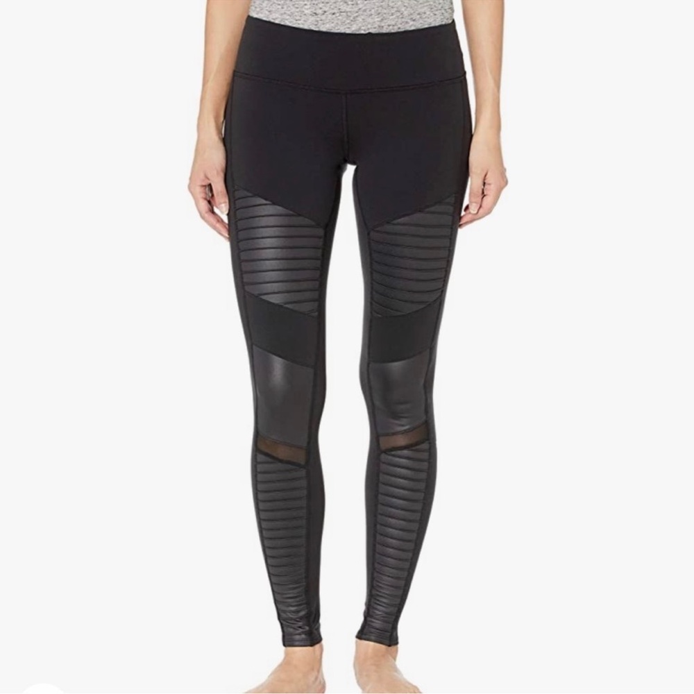 ALO Yoga Black Moto Leggings